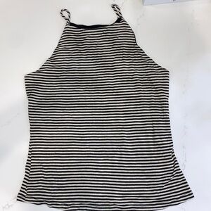 CJLA Carly Jean striped double lined tank top small